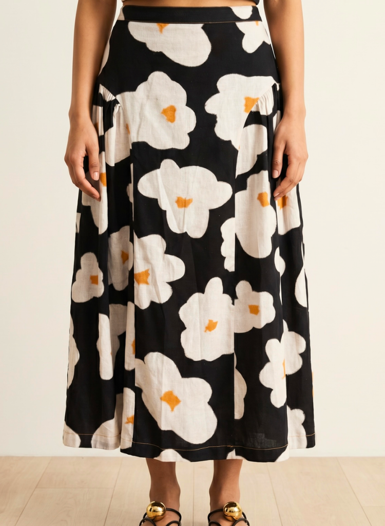 Velora Floral Skirt