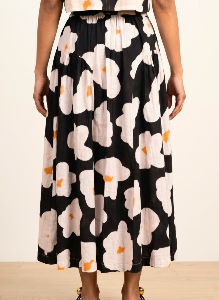 Velora Floral Skirt