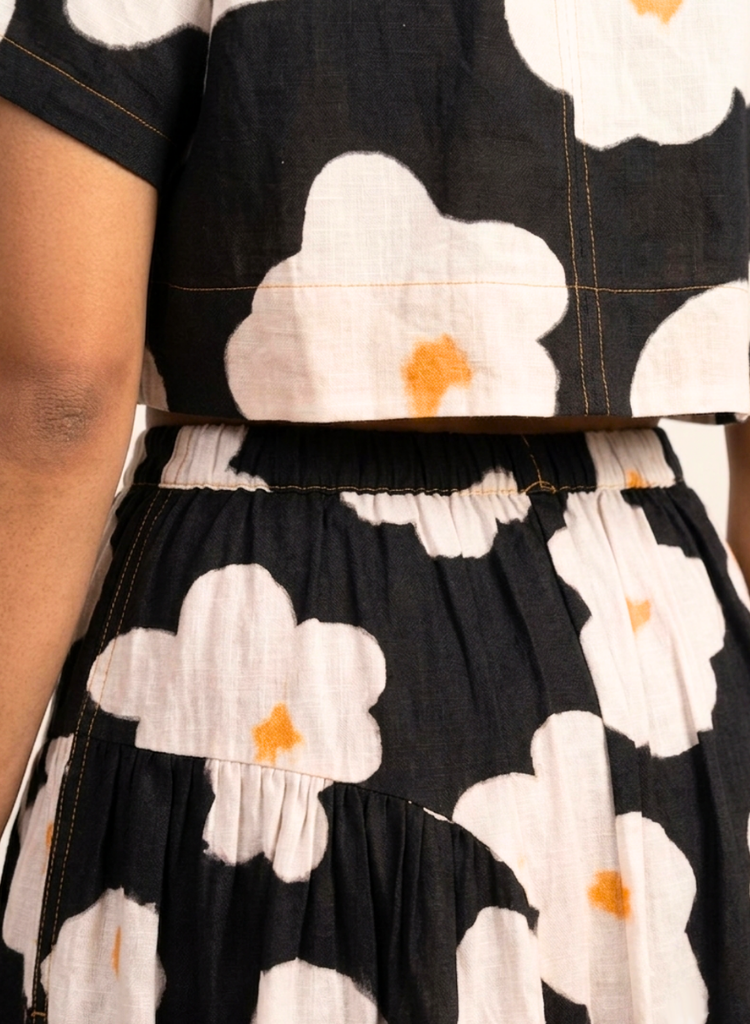 Velora Floral Skirt
