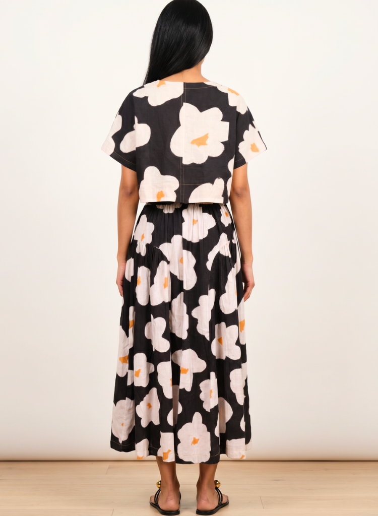 Velora Floral Skirt
