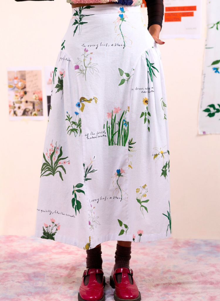 Velora Printed Skirt