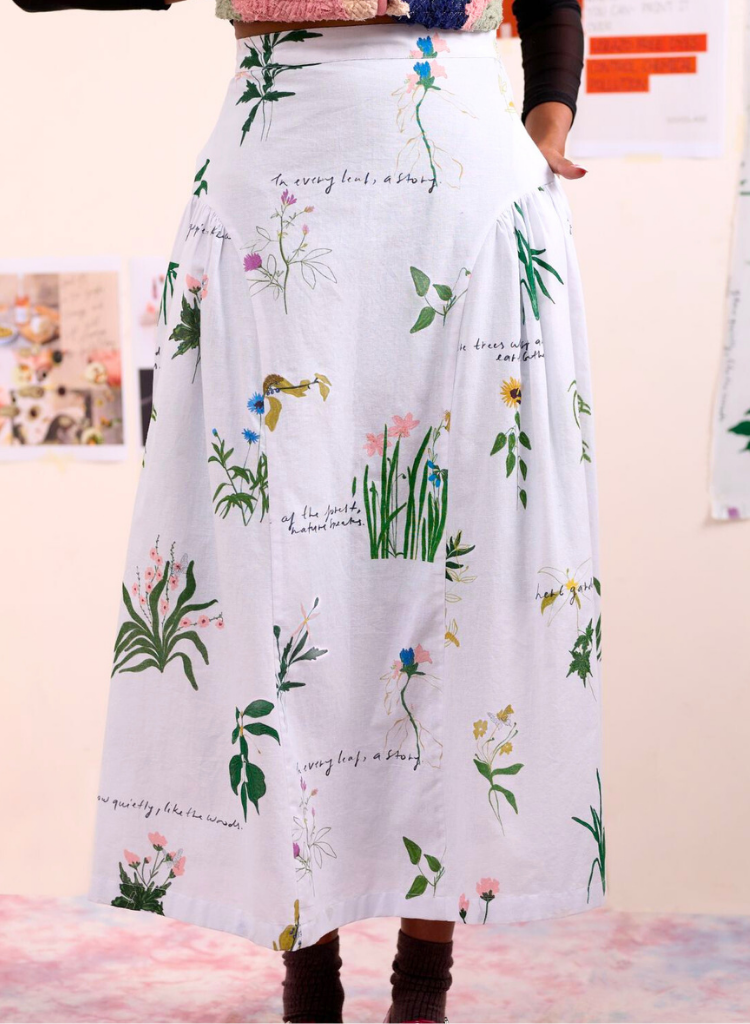 Velora Printed Skirt