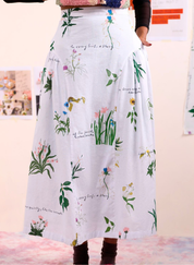 Velora Printed Skirt