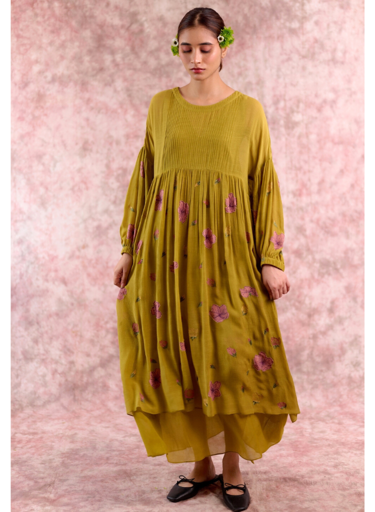 Vera Embroidered Dress