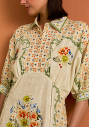 Verdant Kimono Dres