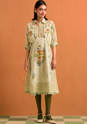 Verdant Kimono Dres