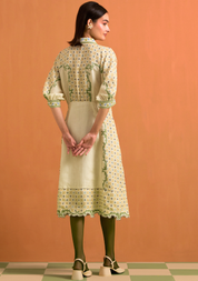 Verdant Kimono Dres