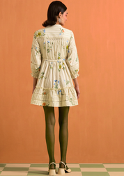 Verdant Mini Stripe Dress