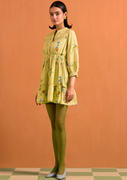 Verdant Mini Stripe Dress