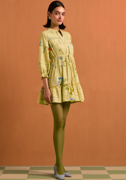 Verdant Mini Stripe Dress