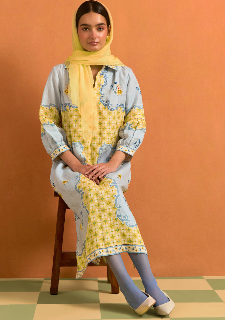 Verdant Shirt Dress