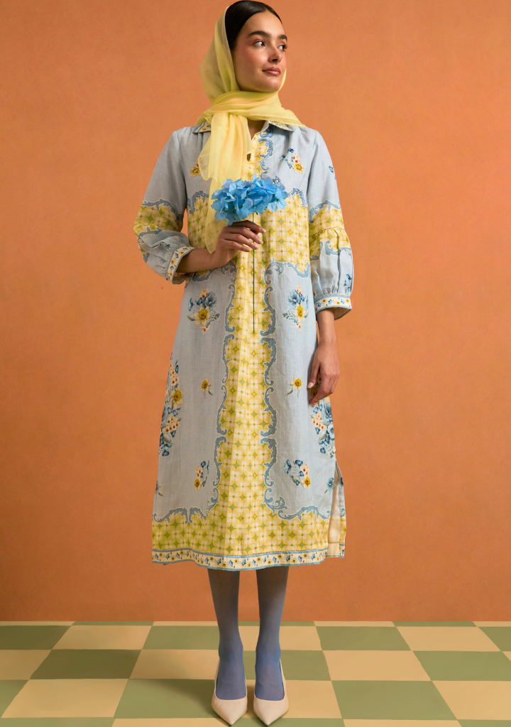 Verdant Shirt Dress