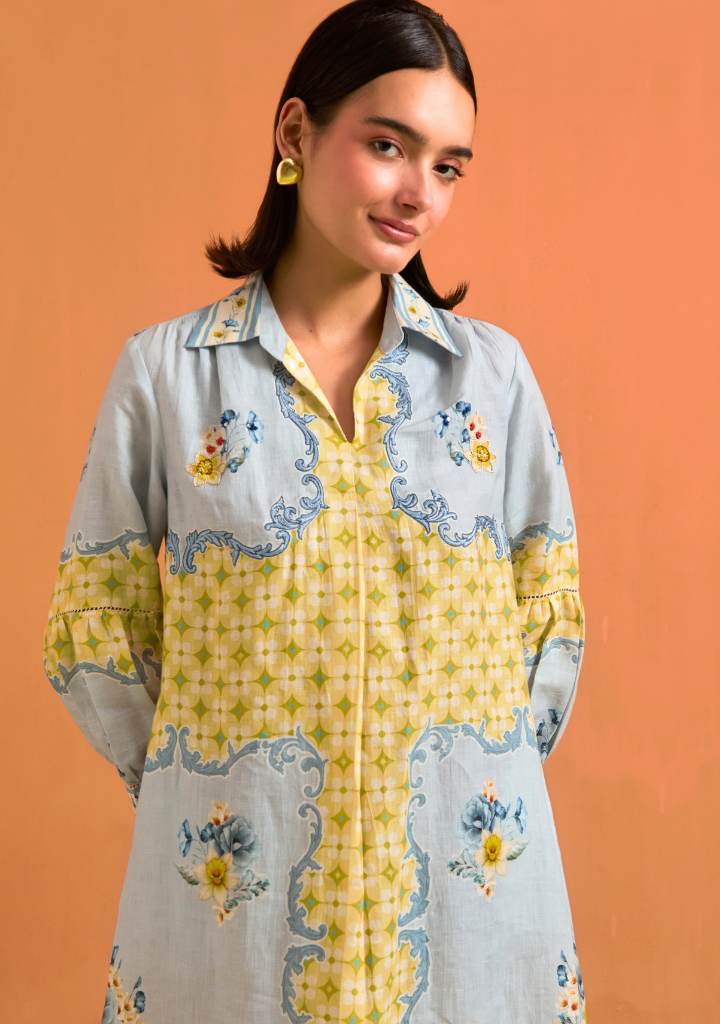 Verdant Shirt Dress