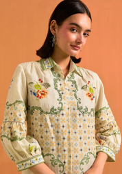 Verdant Shirt Dress