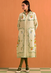 Verdant Shirt Dress