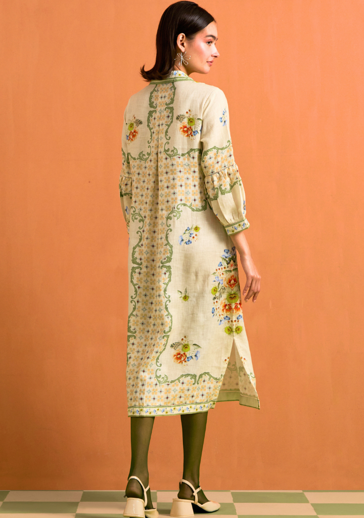 Verdant Shirt Dress
