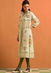 Verdant Shirt Dress