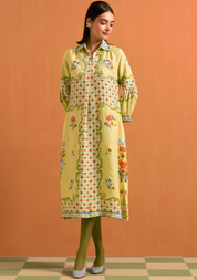 Verdant Shirt Dress