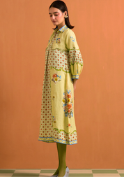 Verdant Shirt Dress