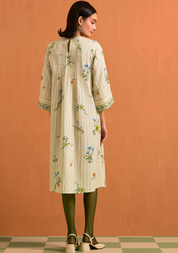 Verdant Yoke Dres