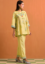 Verdant Yoke Top Set