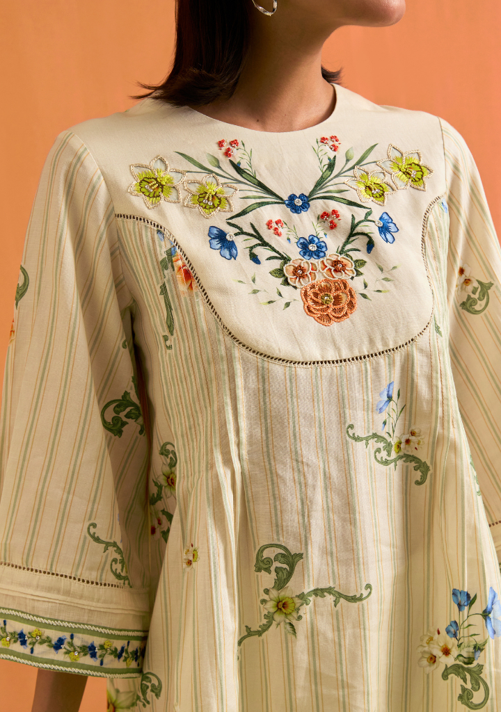Verdant Yoke Top Set