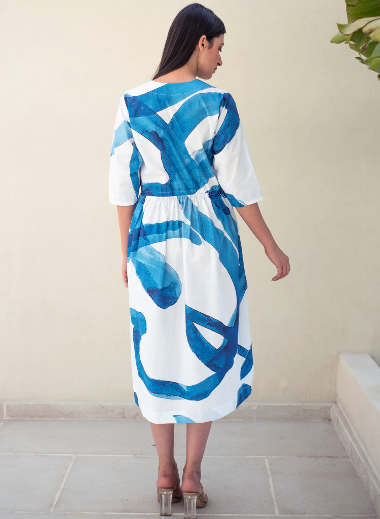 Verona Drawstring Dress