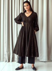 Vintage Gold Kurta Set