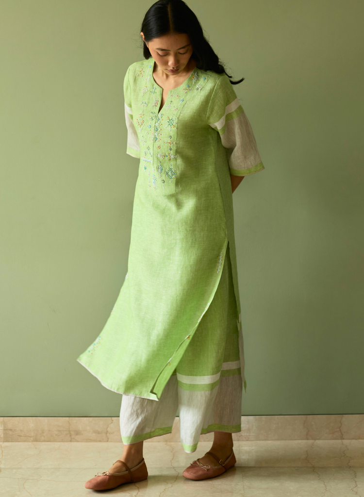 Vira Hand-Emboidered Kurta