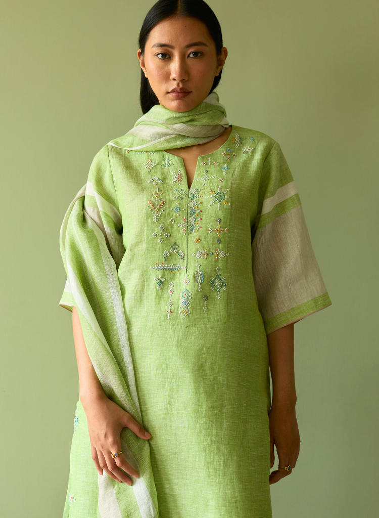 Vira Hand-Emboidered Kurta