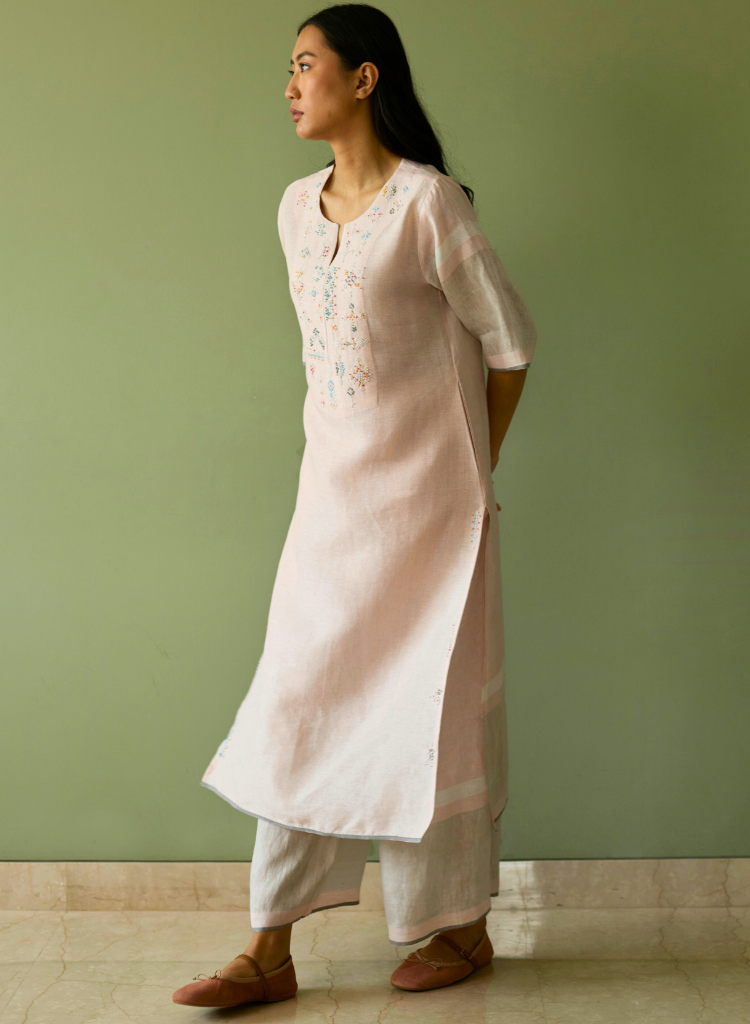 Vira Hand-Emboidered Kurta Set