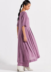 Waist Pleat Tunic Set