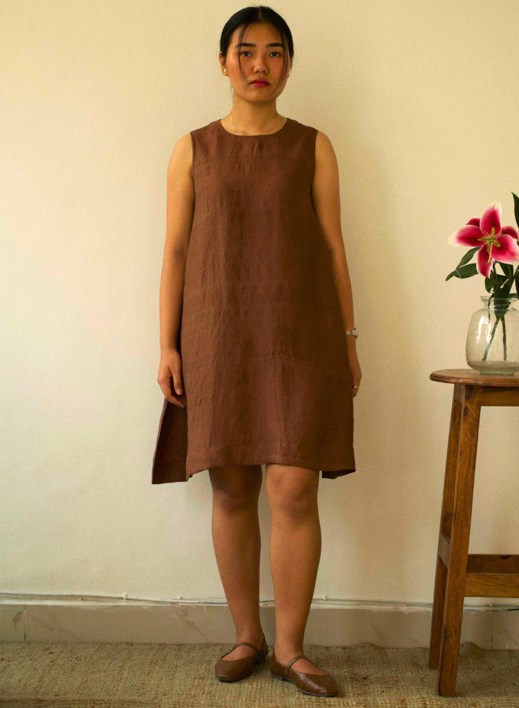 Walnut Shift Dress