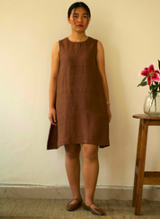 Walnut Shift Dress
