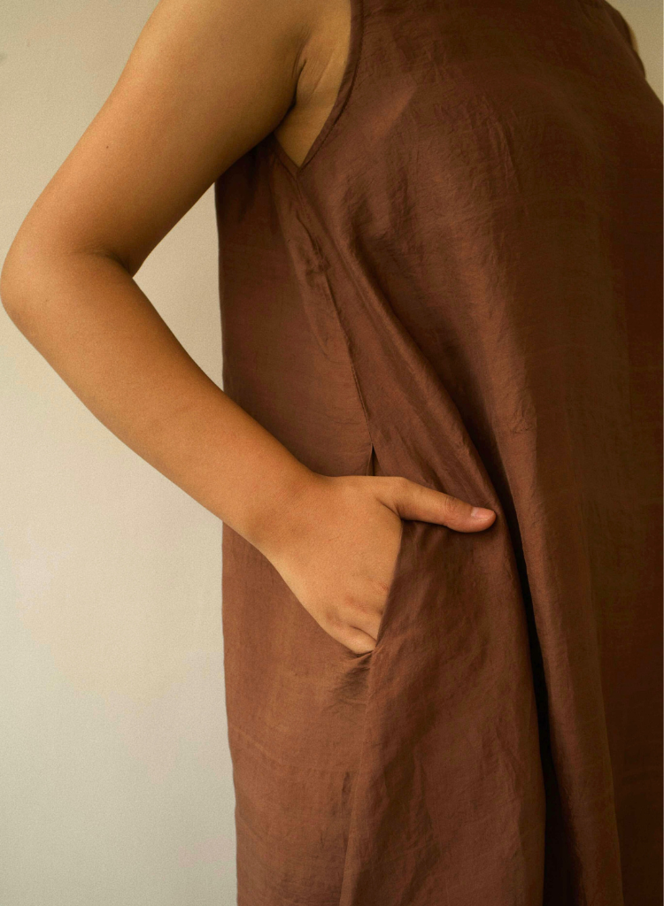 Walnut Shift Dress