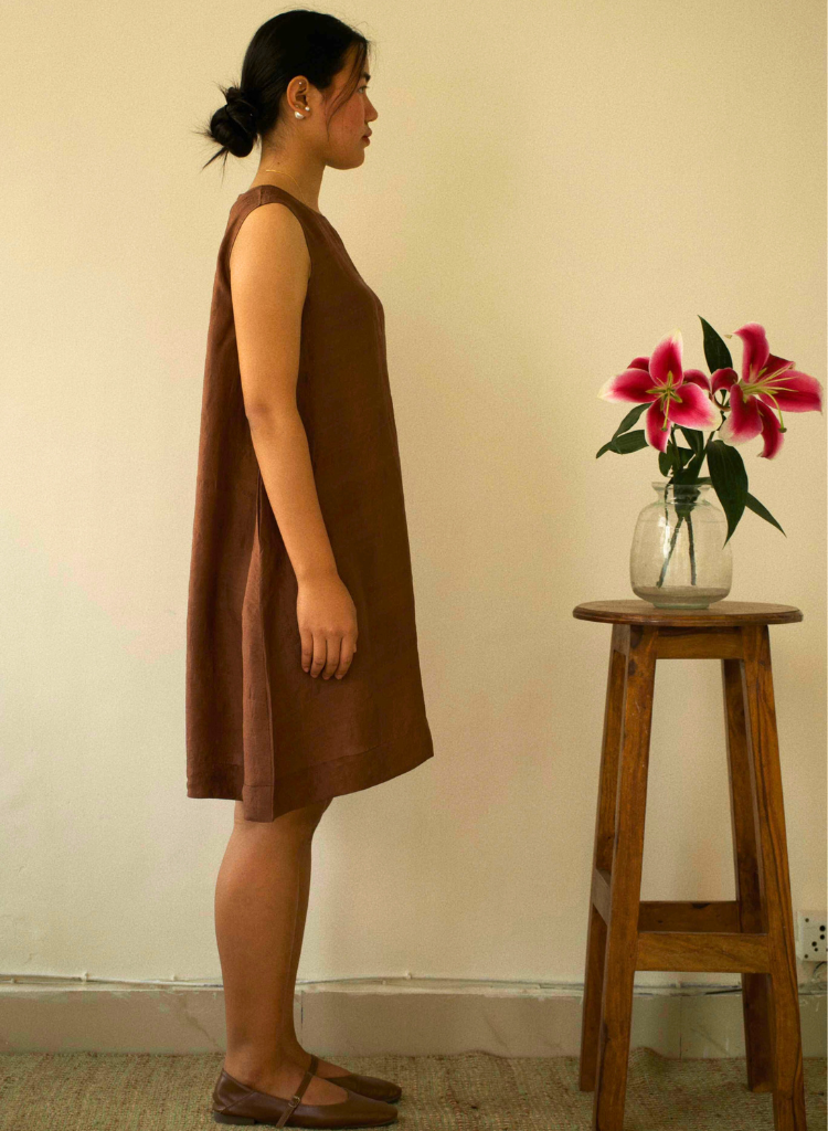 Walnut Shift Dress