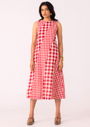 Waltz Checkered Dress