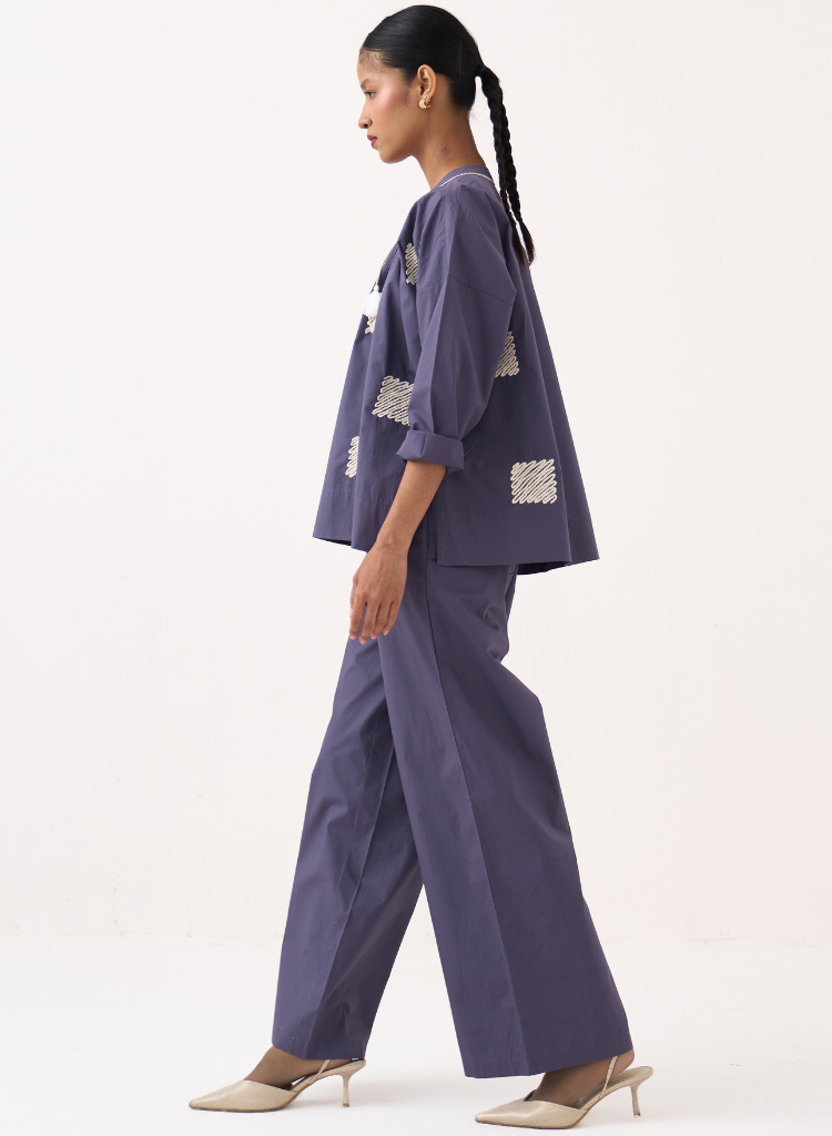 Wave Emb Top Set