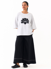 Wave Embroidered Set