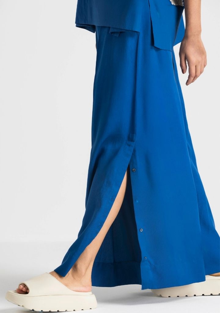 Wave Embroidery Top Set