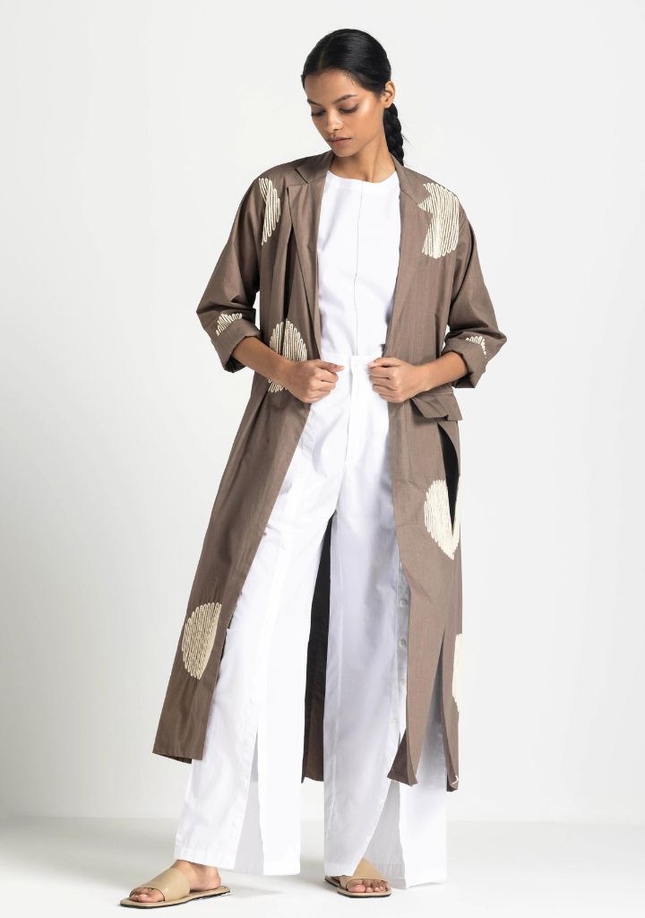 Circle Wave Jacket Set