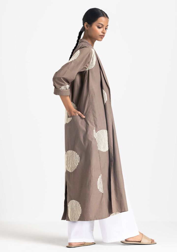 Circle Wave Jacket Set