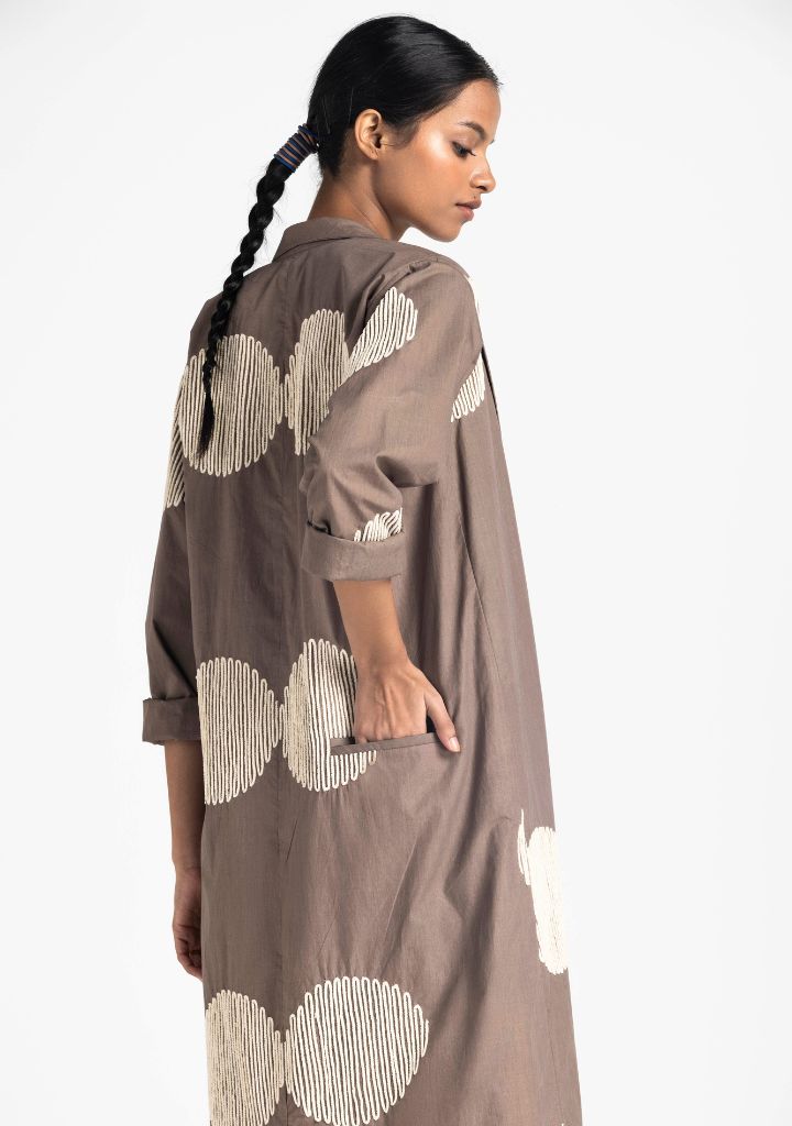 Circle Wave Jacket Set