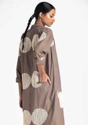 Circle Wave Jacket Set