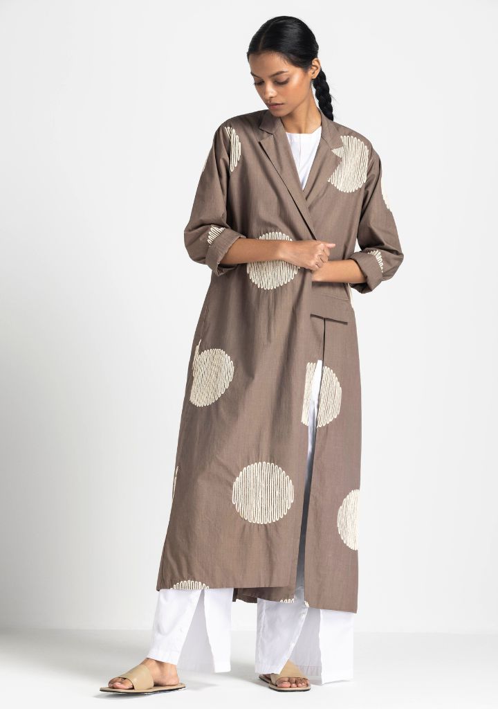 Circle Wave Jacket Set