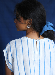 Waves Linen Top