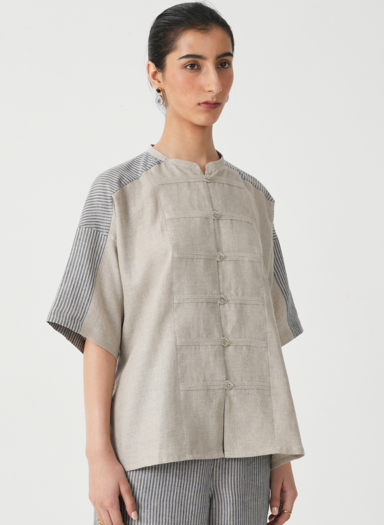 Waza Beige Top