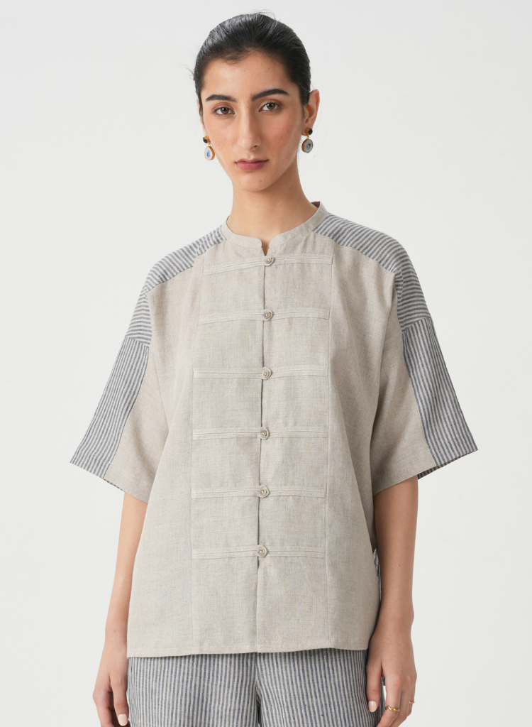 Waza Beige Top