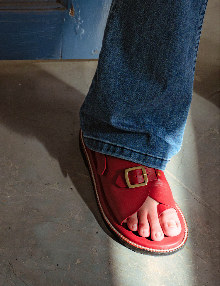 Welt Envelope Sandals