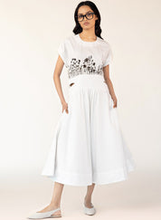 White Bloom Dress